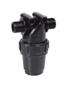 Filtre d'aspiration 1/2" Mâle 80Mesh Jaune