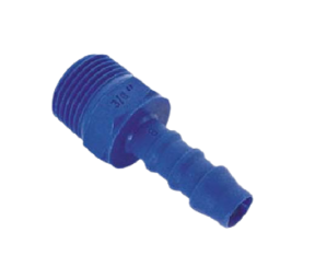 Raccord Droit fileté Mâle 1/2" vers tubulure Diam 8mm