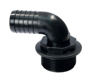 Raccord Coudé 90° fileté Mâle 3/8" vers tubulure 13mm