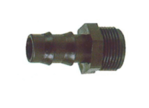 Raccord Droit fileté Mâle 3/4" vers tubulure Diam 20mm