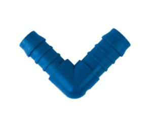 Jonction en "L" 90° à Tubulures inégales 10x12mm