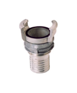 Demi Raccord Pompier à tubulure cannelée avec verrou 40/45