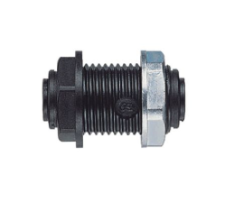 Passe-cloison Raccord rapide égal Diam 10mm