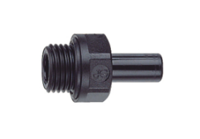 Douille de jonction Mâle filetage BSP cylindrique 1/2" - Tube Diam ext. 10mm