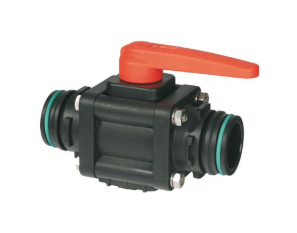 Vanne à bille deux voies avec Raccord Fork Mâle avec Tirants T6M